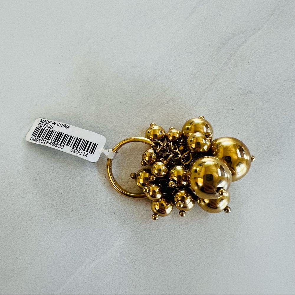 💚 NWT💚 J.CREW Gold Bauble Ring